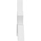 Ekena Millwork Vanguard Architectural Grade PVC Gable Bracket, 96"W x 28"H x 4"D x 6"F, 7/12 Pitch GBP096X28X0406VAN00 - alternate 3